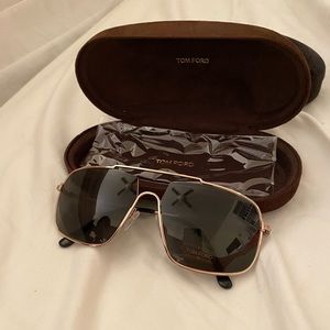 Tom Ford sunglasses.